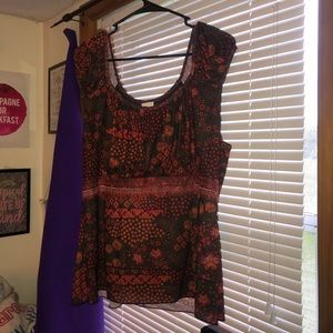 🔵Lane Bryant Sleeveless Blouse🔵